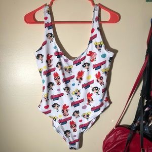Powerpuff Girls Bathing Suit/Body Suit, BNWT